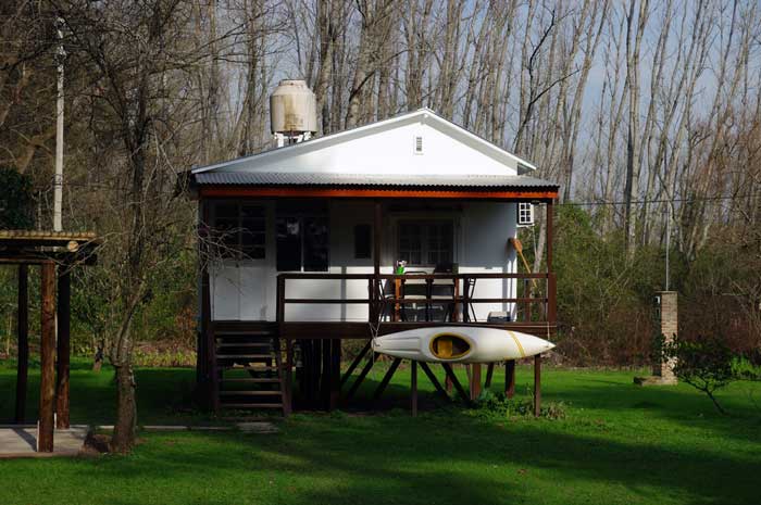 terrasse suspendue avec escalier