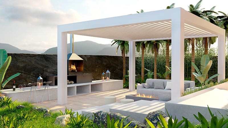 Pergola climatique