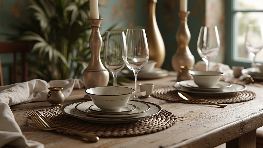 set de table boheme