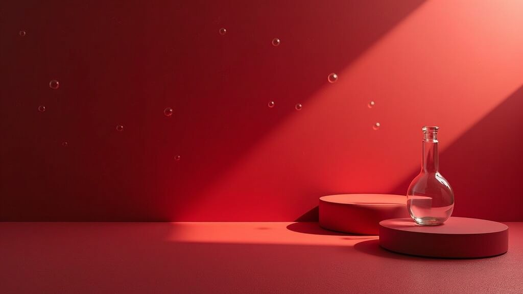 verre à pied rouge