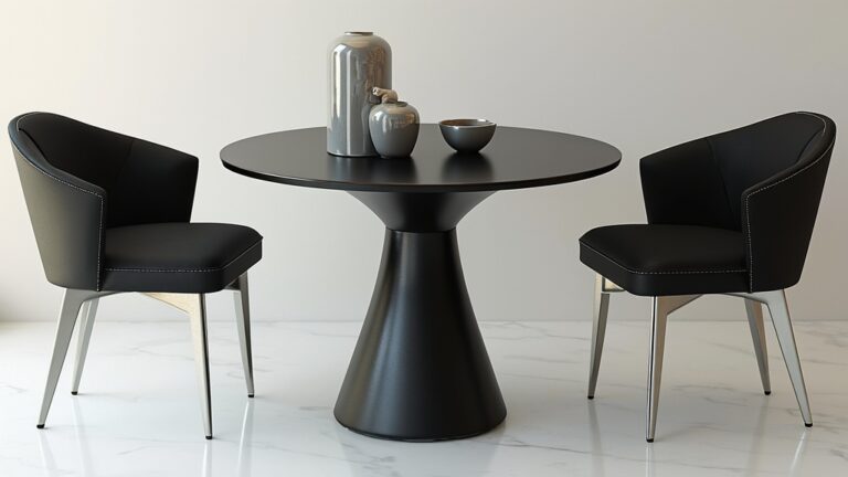 Table chic et moderne : astuces déco en noir, or et argent pour vos