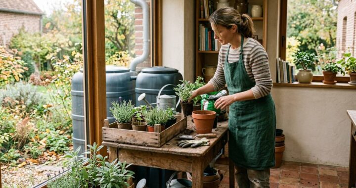 Une scène illustrant : Après les canicules 2026, ruée attendue en jardineries cet automne : replanter malin avec